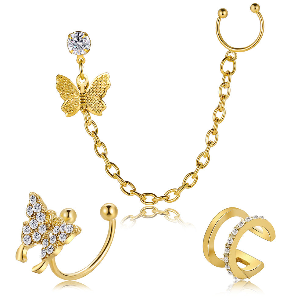 Damen Ohrschmuck mit kreativen Schmetterling-Designs Shop Nory