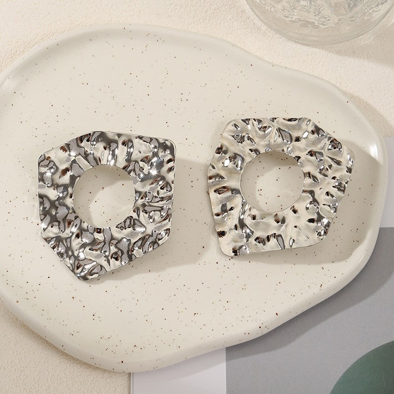 Damen Ohrringe im künstlerischen, geometrischen Design Shop Nory