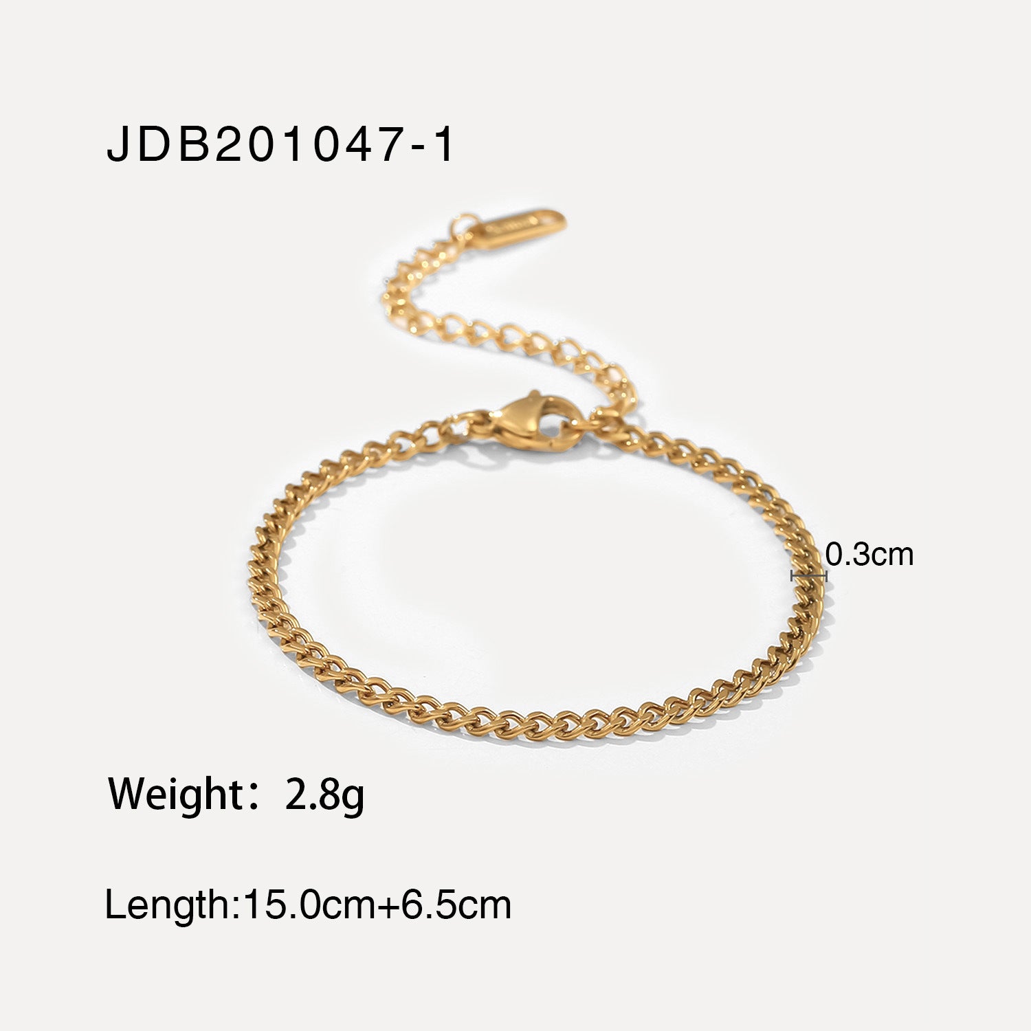 Damen Edelstahl Armband mit flexiblem Design und stylischer Kettenstruktur Shop Nory