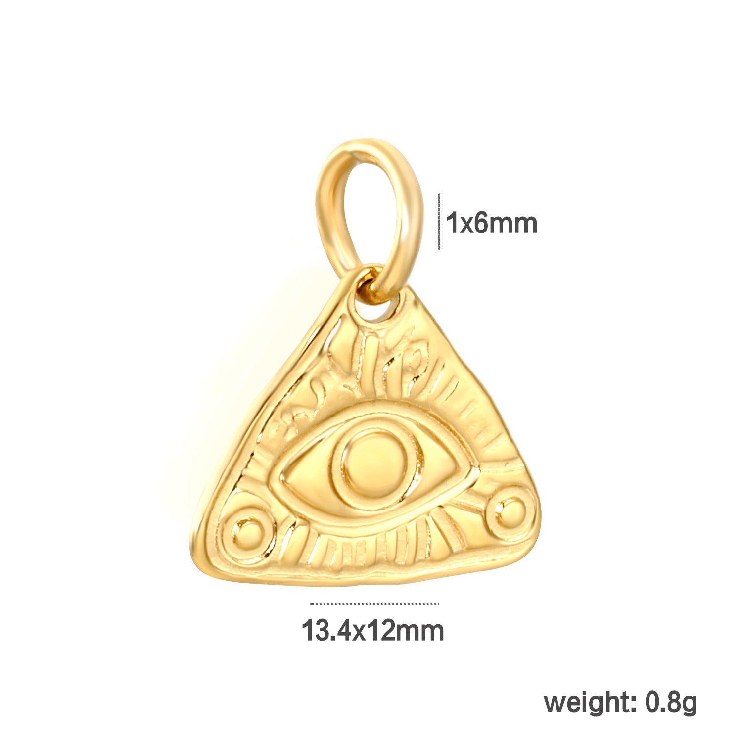 Damen hochwertiger Muschelanhänger aus goldplattiertem Edelstahl Shop Nory