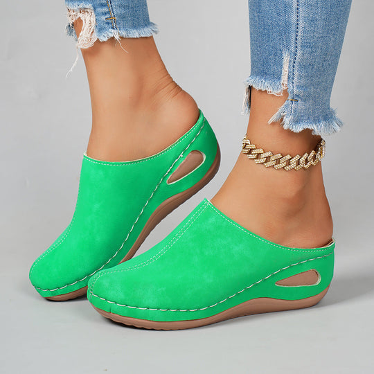 Damen Mules mit ergonomischem Fußbett und modischem Schnitt