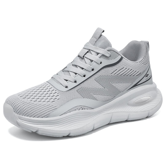 Damen nan Performance-Slip-On Running-Sneaker mit nahtlosem Mesh-Obermaterial, stoßdämpfender Waben-Plateausohle und verstärkter Fersenstütze Shop Nory