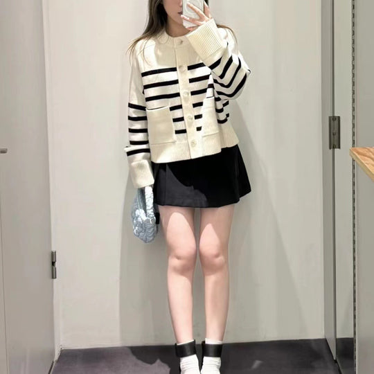 Damen Modische Strickjacke Shop Nory