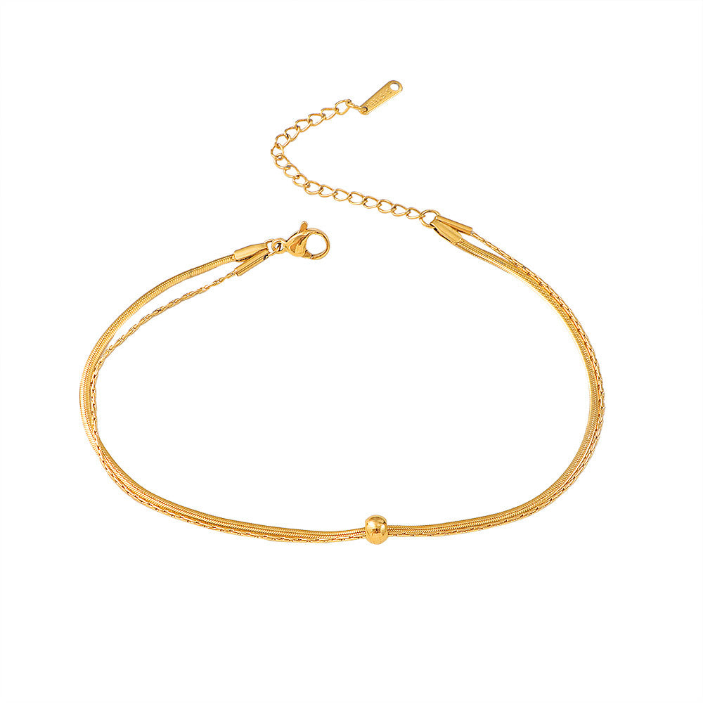 Frauen geschichtete Kettenarmband Shop Nory