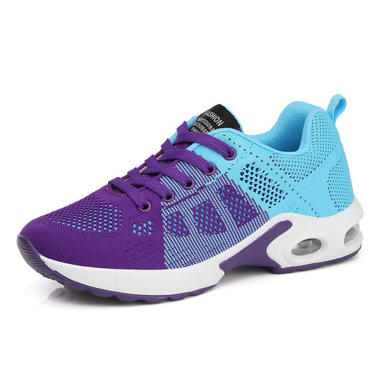 Damen atmungsaktive Strick-Sneaker mit Luftkammer-Zwischensohle und gepolstertem Einstieg Shop Nory