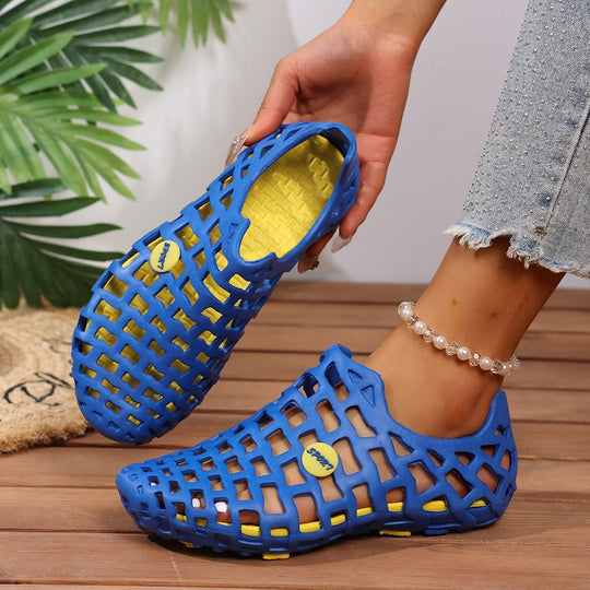 Damen leichte und atmungsaktive Freizeitschuhe mit rutschfester Außensohle
