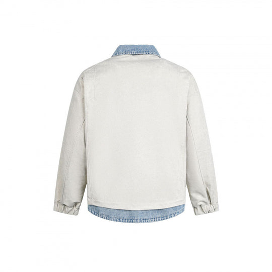 Herren Lagenjacke mit Velourslederoptik und integriertem Jeansfutter Shop Nory