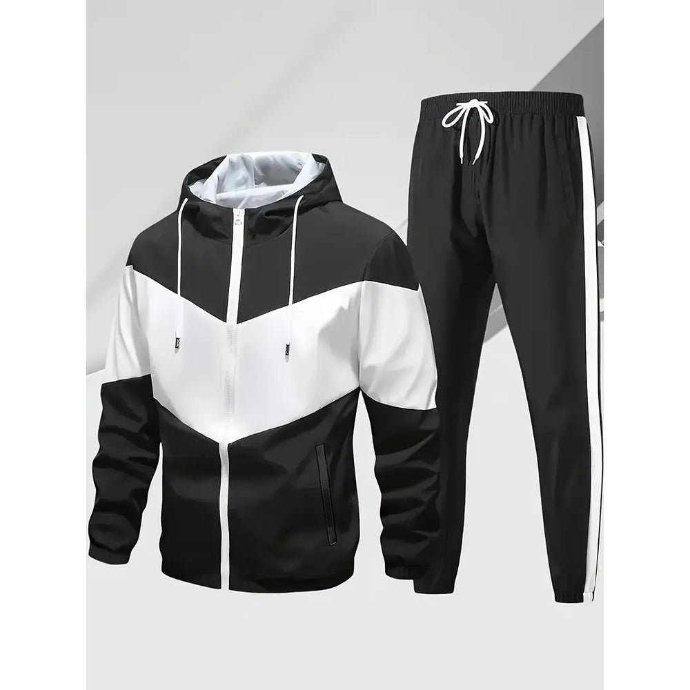 Herren Sportliches Trainingsanzugset Shop Nory