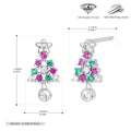 Damen Ohrhänger im stilvollen Weihnachtsbaum-Design aus 925 Sterling Silber Shop Nory
