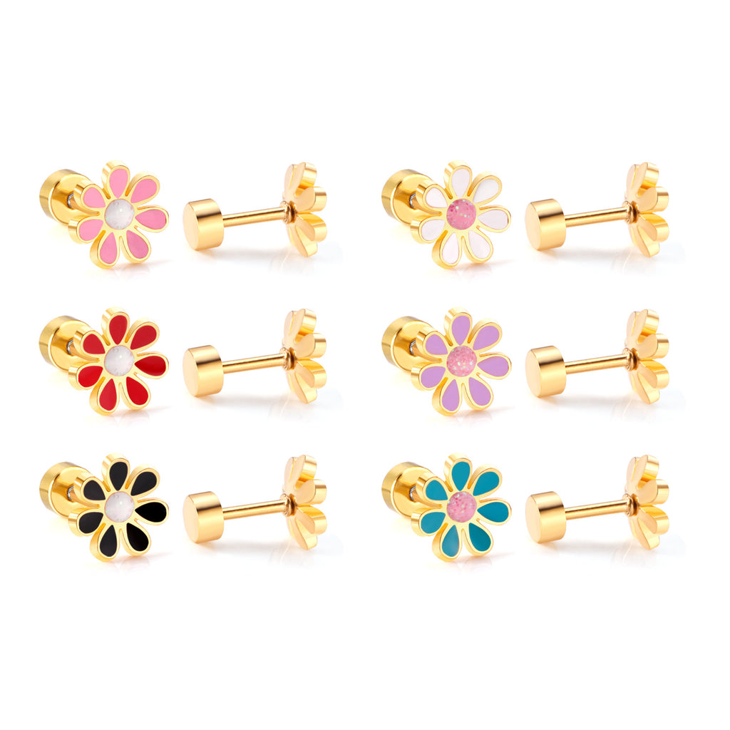 Damen Ohrstecker im floralen Design Shop Nory