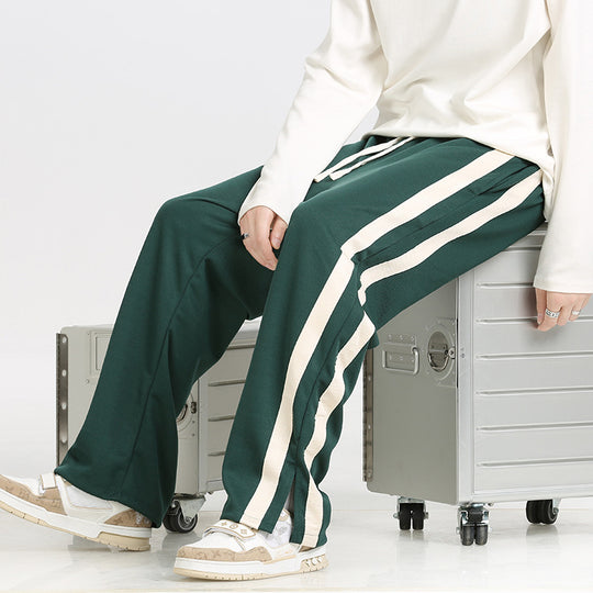 Herren Sportliche Lounge-Hose mit seitlichen Streifen Shop Nory