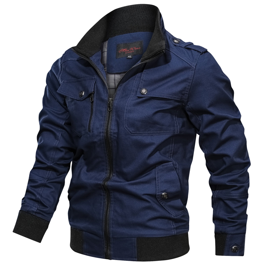 Herren Stylische Übergangsjacke mit praktischen Taschen Shop Nory