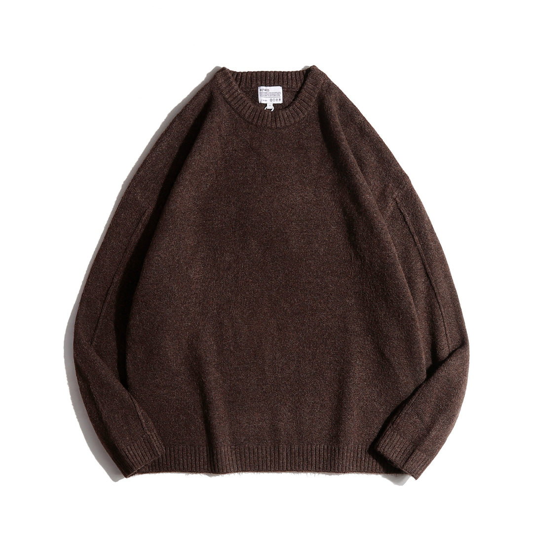 Damen Klassischer Rundhals-Pullover Shop Nory