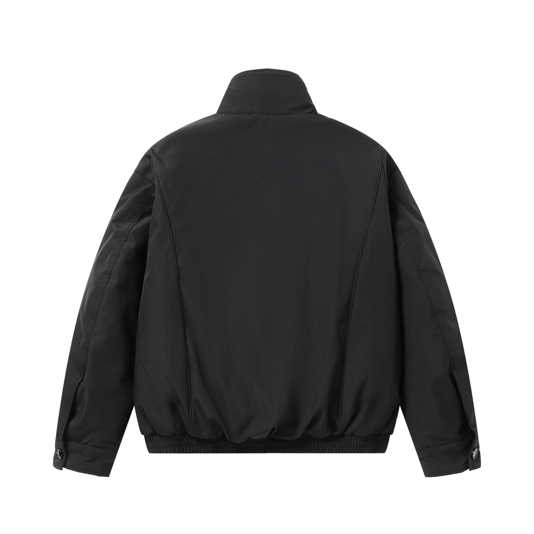 Herren Kurz geschnittene Thermobomberjacke mit hohem Teddykragen Shop Nory
