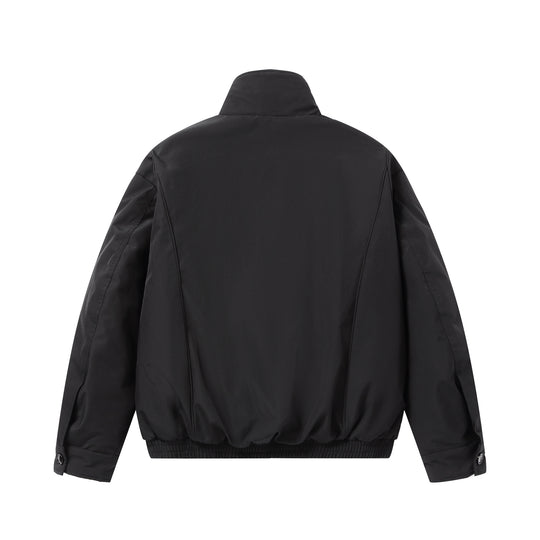 Herren Kurz geschnittene Thermobomberjacke mit hohem Teddykragen Shop Nory