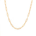 Damen stilvolle Kette mit modernen Gliedern Shop Nory