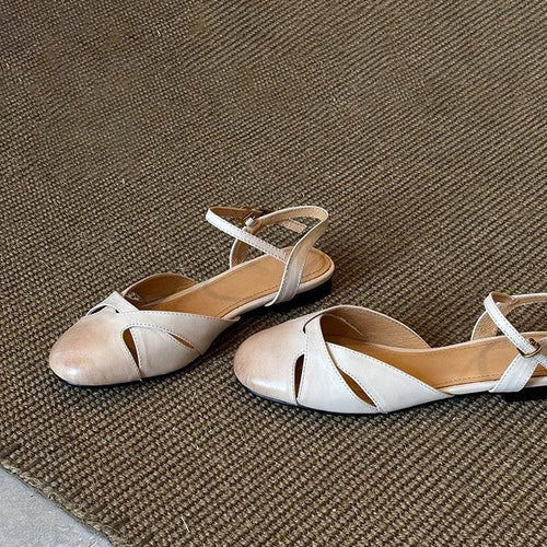 Damen Slingback Ballerinas mit elegantem Riemendesign und komfortabler Passform
