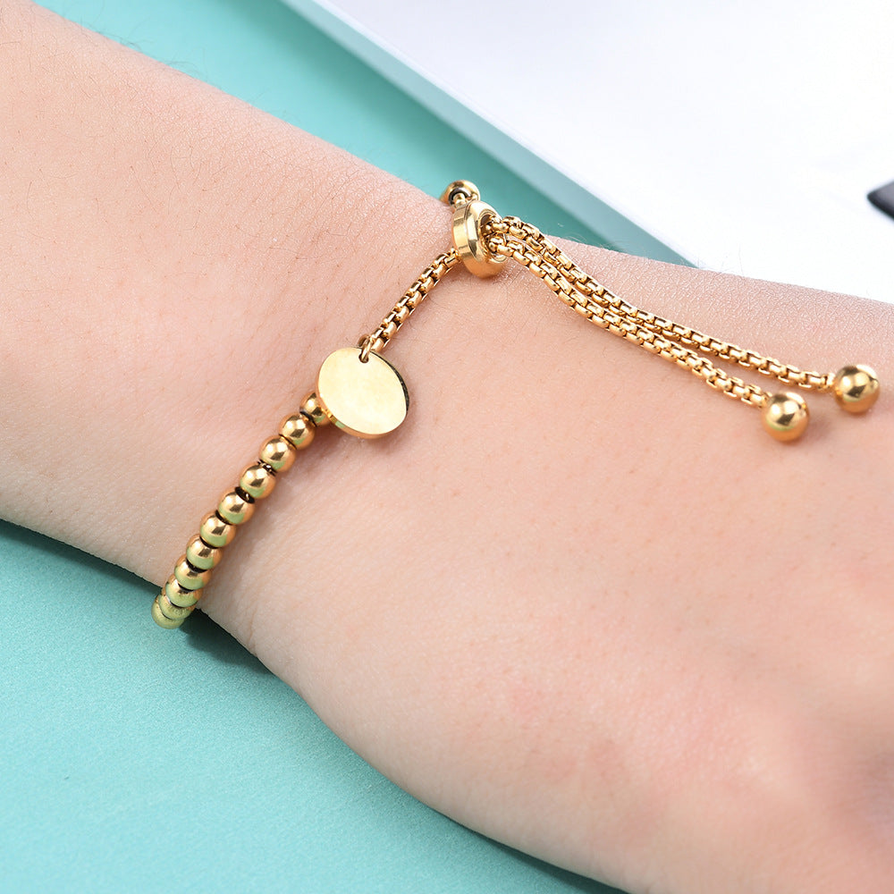 Damen Schmuckarmband mit verstellbarem Kugeldesign Shop Nory