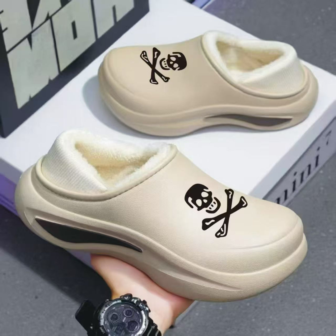 Damen Gefütterte Komfort-Clogs mit Teddyfutter und stoßdämpfender Profilsohle Shop Nory