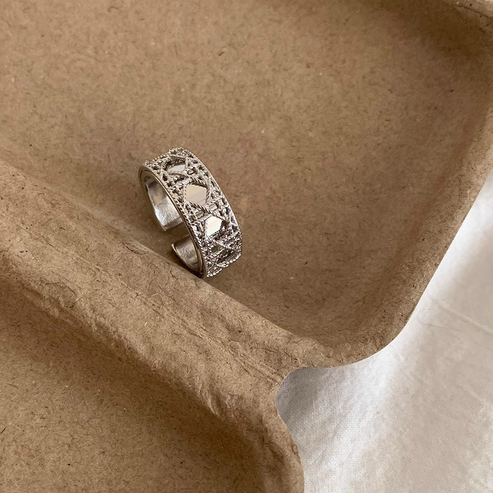 Damen Offener Ring mit filigranem Design Shop Nory