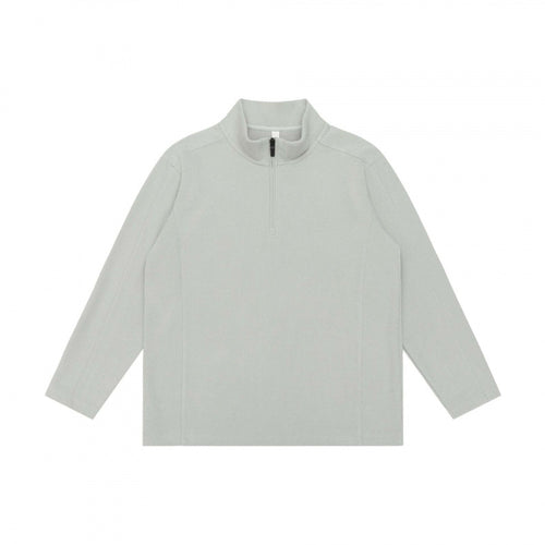 Unisex Texturierter Half‑Zip‑Strickpullover im Boxy‑Schnitt mit Stehkragen Shop Nory
