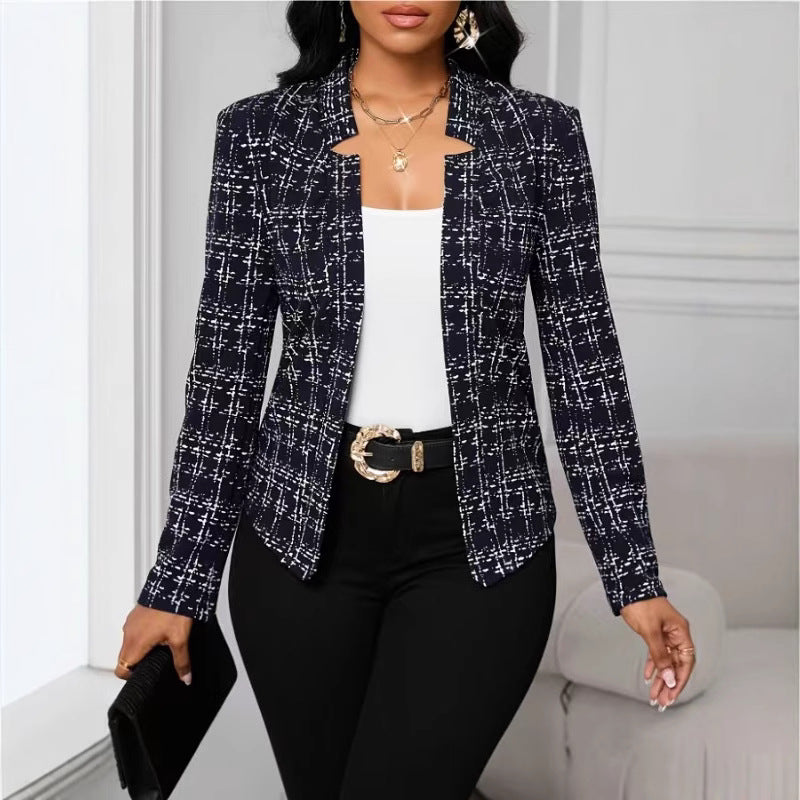 Damen raffinierte Business-Blazerjacke