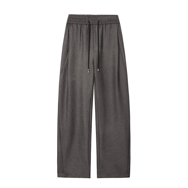 Herren Weite Lounge-Hose mit elastischem Bund, Kordelzug und softem Jersey-Material Shop Nory