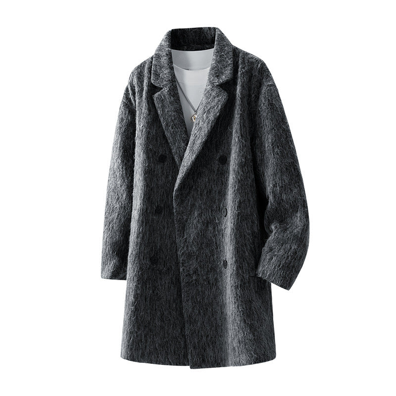 Damen Modische Wollmantel Shop Nory