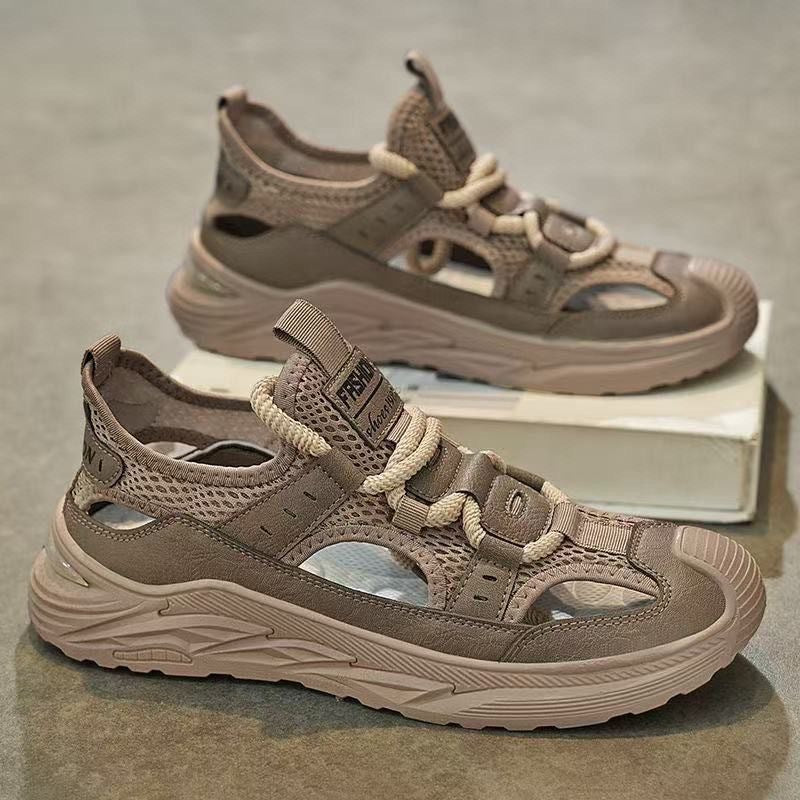 Herren Hybrid-Sneaker-Sandale mit Strickschaft und profilierter Plateau-Sohle Shop Nory