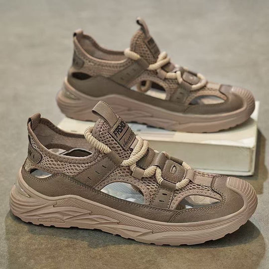 Herren Hybrid-Sneaker-Sandale mit Strickschaft und profilierter Plateau-Sohle Shop Nory
