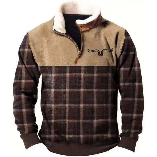Herren Modischer Hoodie mit Kapuze und maritimem Druck Shop Nory