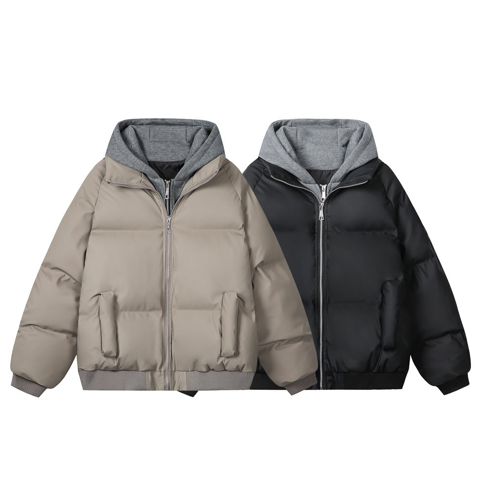Damen Modische Steppjacke mit abnehmbarer Kapuze Shop Nory