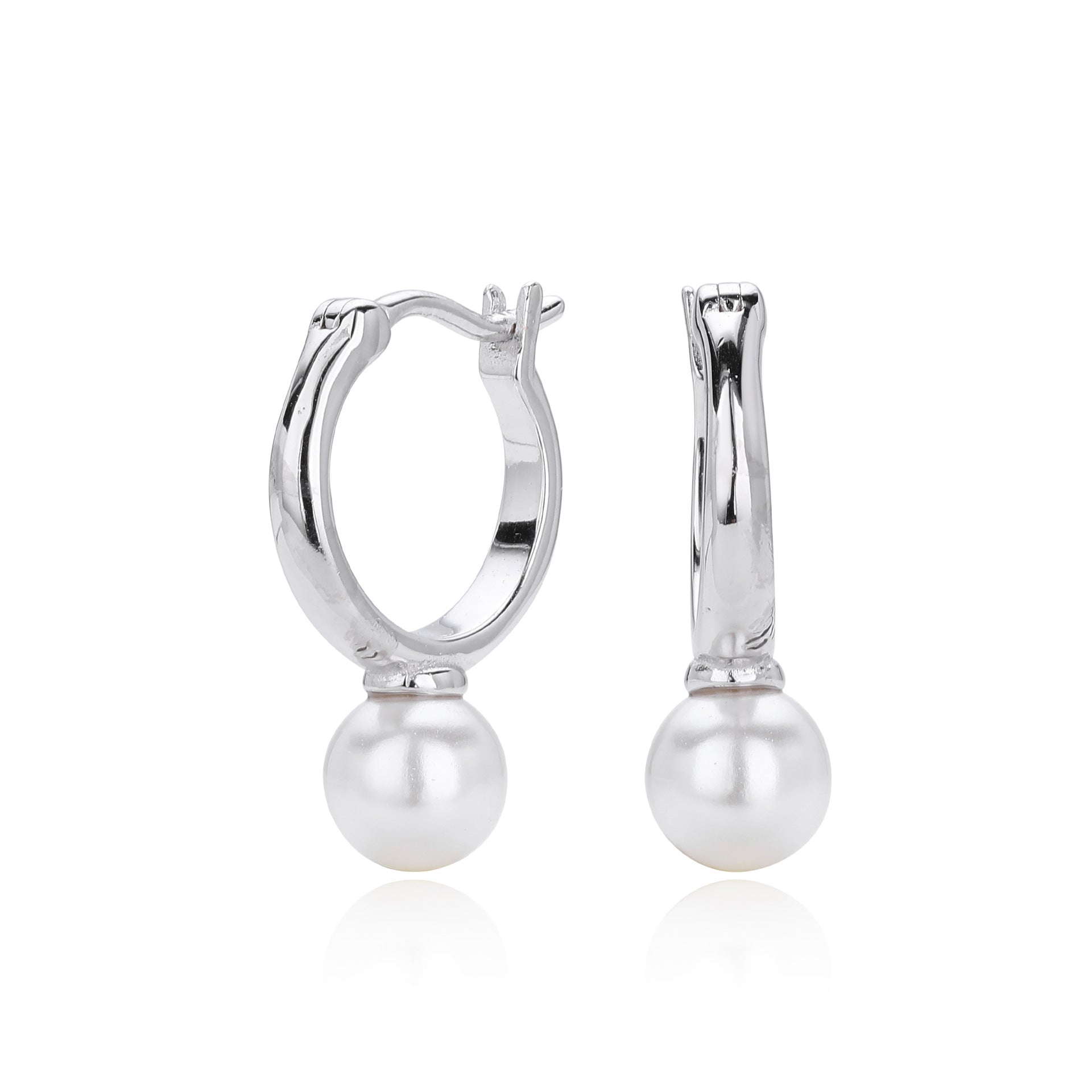Damen Ohrhänger mit elegantem Perlenanhänger Shop Nory