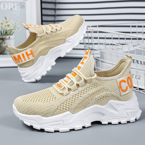 Damen nan nahtloser 3D-Strick Slip-On Sneaker mit elastischem Schlupfschaft, gepolsterter Fersenlasche und griffiger Hybridprofilsohle Shop Nory
