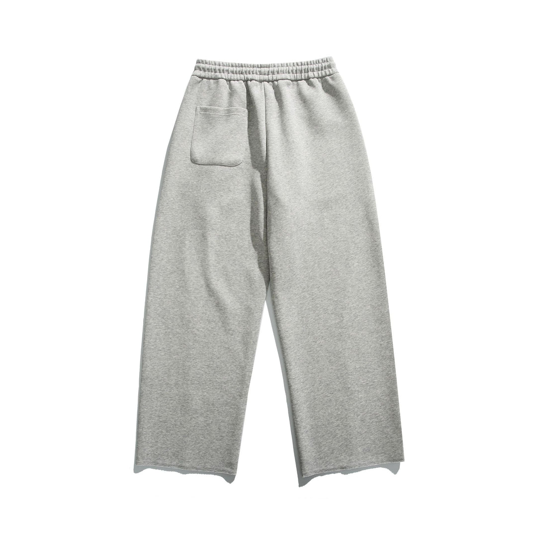 Damen Cropped-Sweatpant mit rohem Saum, elastischem Bund und seitlichen Eingrifftaschen Shop Nory