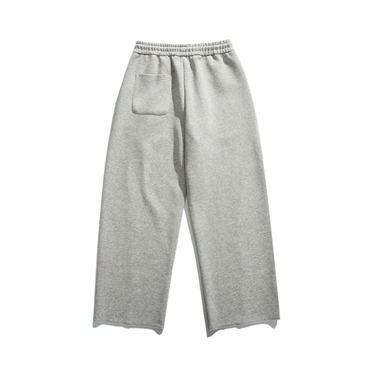 Damen Cropped-Sweatpant mit rohem Saum, elastischem Bund und seitlichen Eingrifftaschen Shop Nory