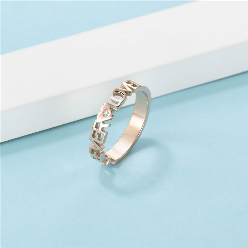 Damen Ring mit individueller Prägung Shop Nory