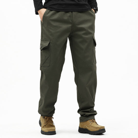 Herren Technische Cargohose mit Thermofutter-Innenbein, aufgesetzten Taschen & verstellbarem Saum Shop Nory