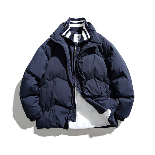 Unisex Wattierte Steppjacke im Boxy‑Cut mit Rippkragen und isolierender Fütterung Shop Nory
