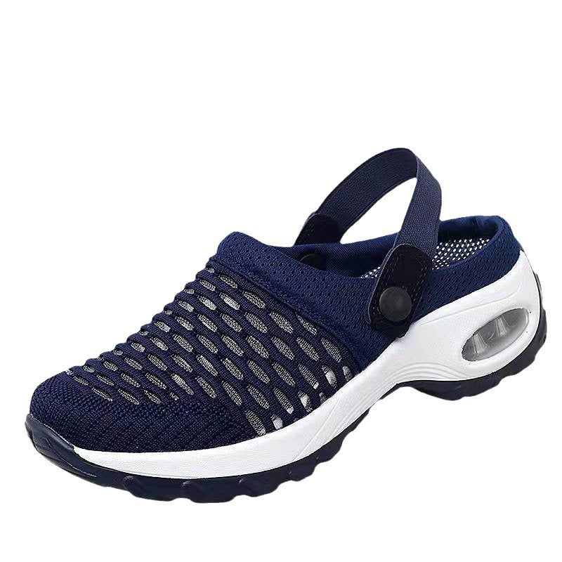 Damen Atmungsaktive Strick-Clogs mit verstellbarem Fersenriemen und stoßdämpfender Komfortsohle Shop Nory