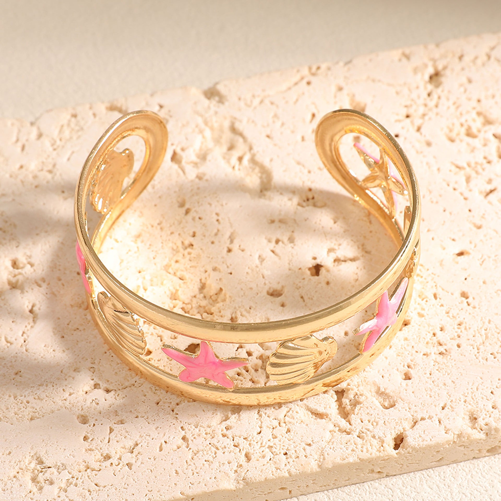 Damen Armreif mit kunstvollem Meeresstern-Design Shop Nory