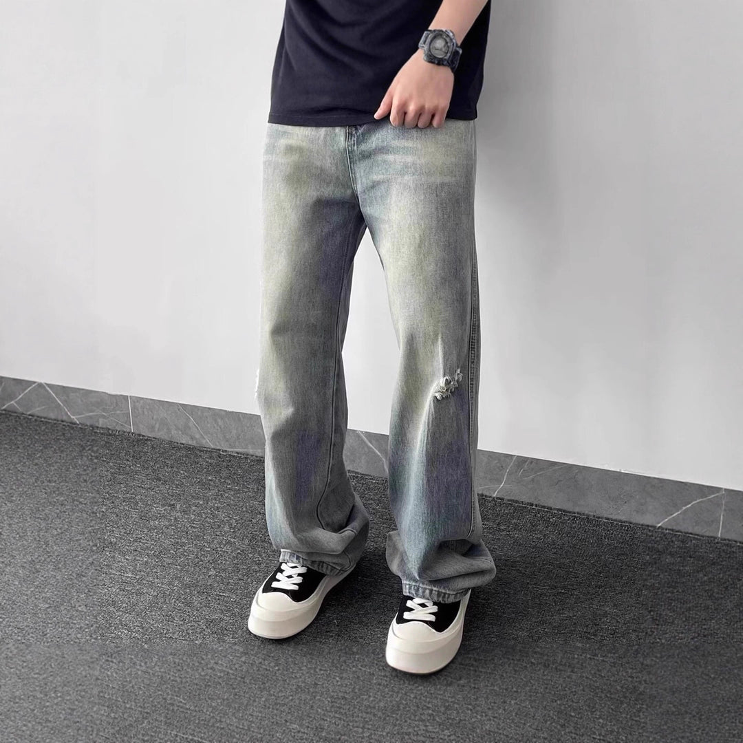 Damen Modische und lässige Baggy-Jeans Shop Nory