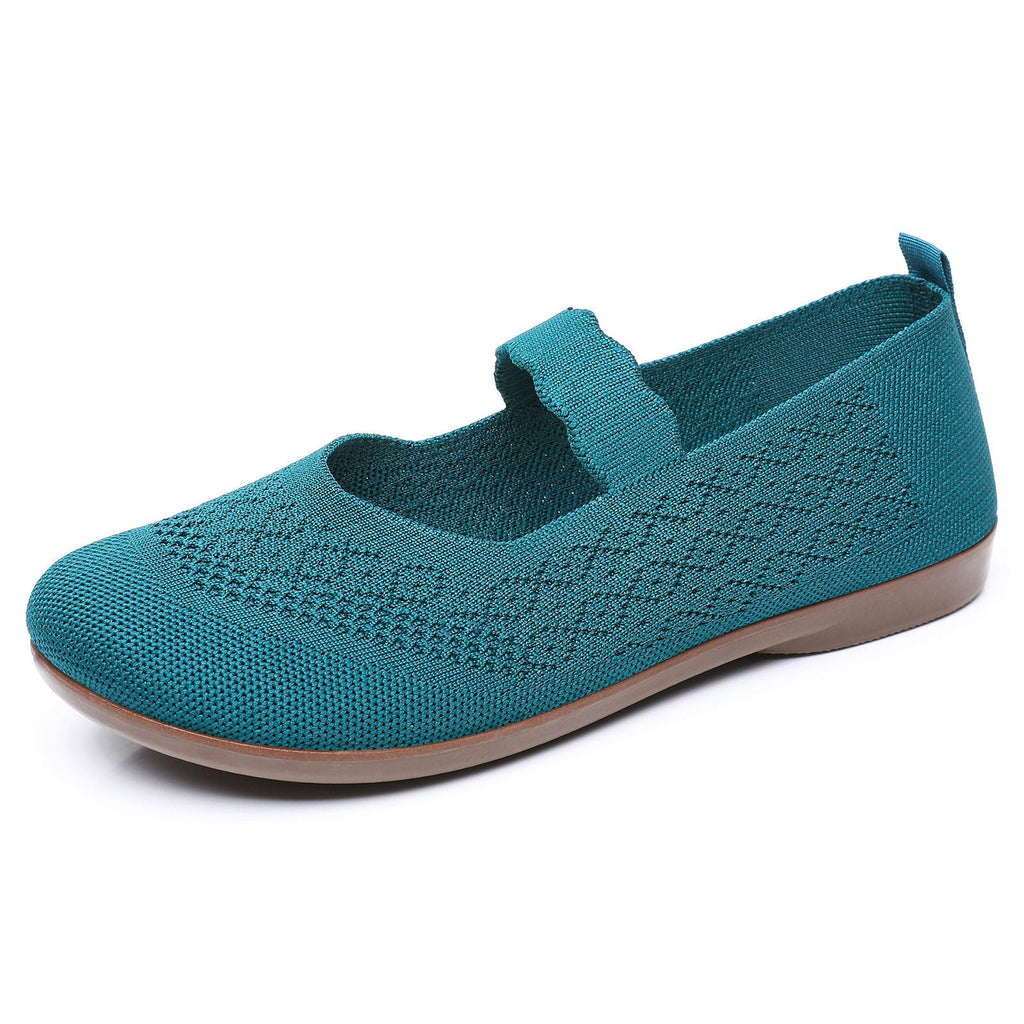 Damen Ballerinas mit rutschfester Sohle und atmungsaktivem Obermaterial