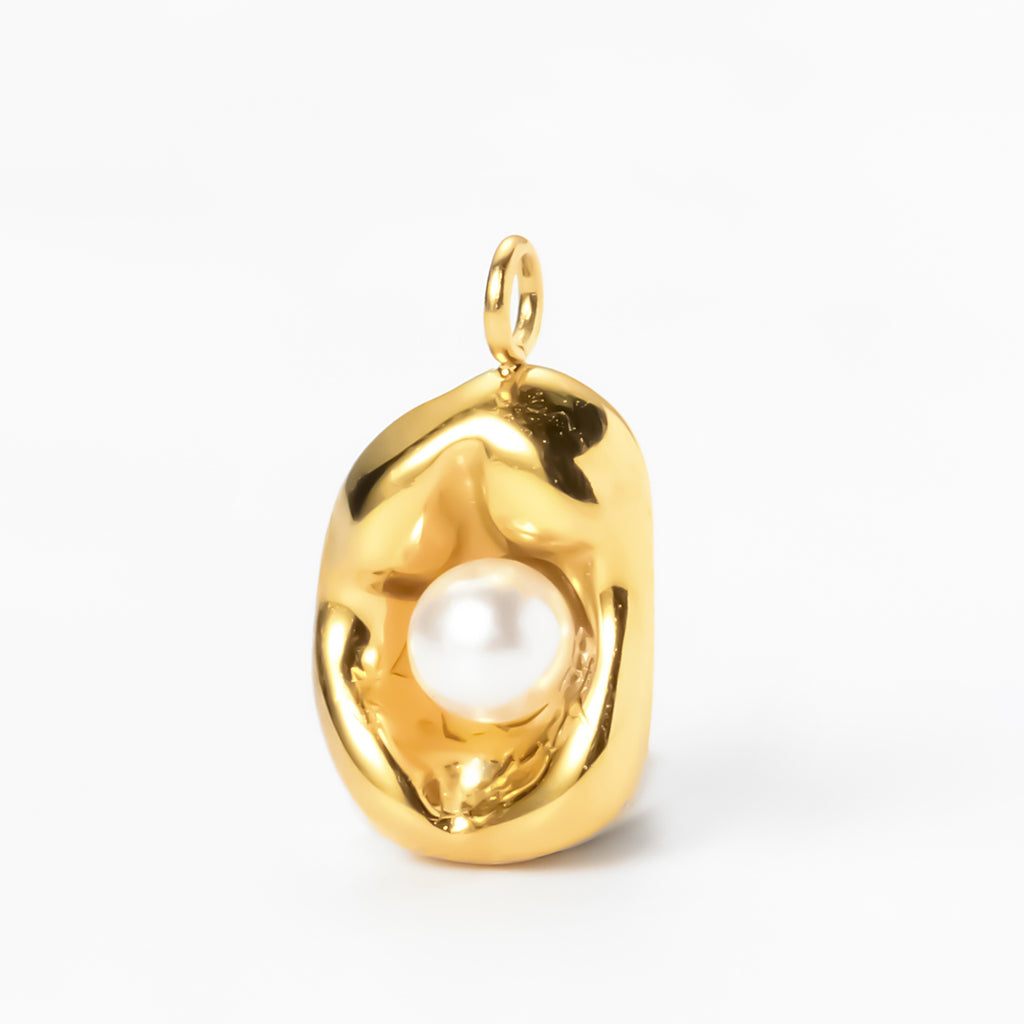 Damen Muschelanhänger aus hochwertigem Gold Shop Nory
