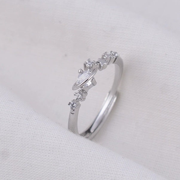 Damen Schmuckring mit funkelnden Zirkonia Shop Nory