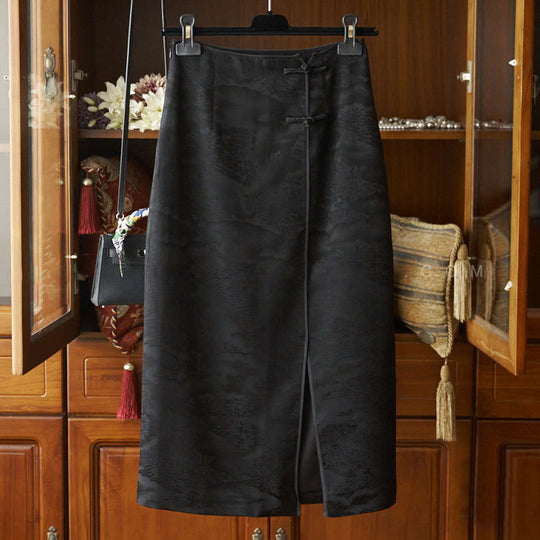 Damen Eleganter, geschmeidiger Bleistiftrock Shop Nory