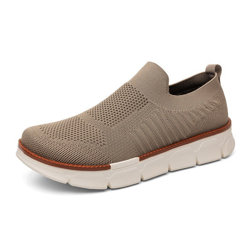 Herren Leichter Strick-Slip-On Sneaker mit Memory-Foam-Komfort und flexibler Profilsohle Shop Nory