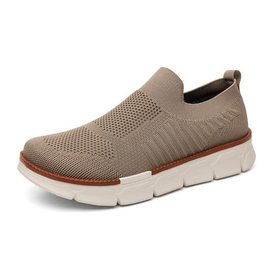 Herren Leichter Strick-Slip-On Sneaker mit Memory-Foam-Komfort und flexibler Profilsohle Shop Nory