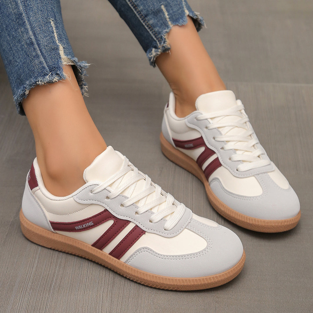 Damen Retro-Sneaker mit Gummisohle, leichtem Textilfutter und Komfortfußbett Shop Nory