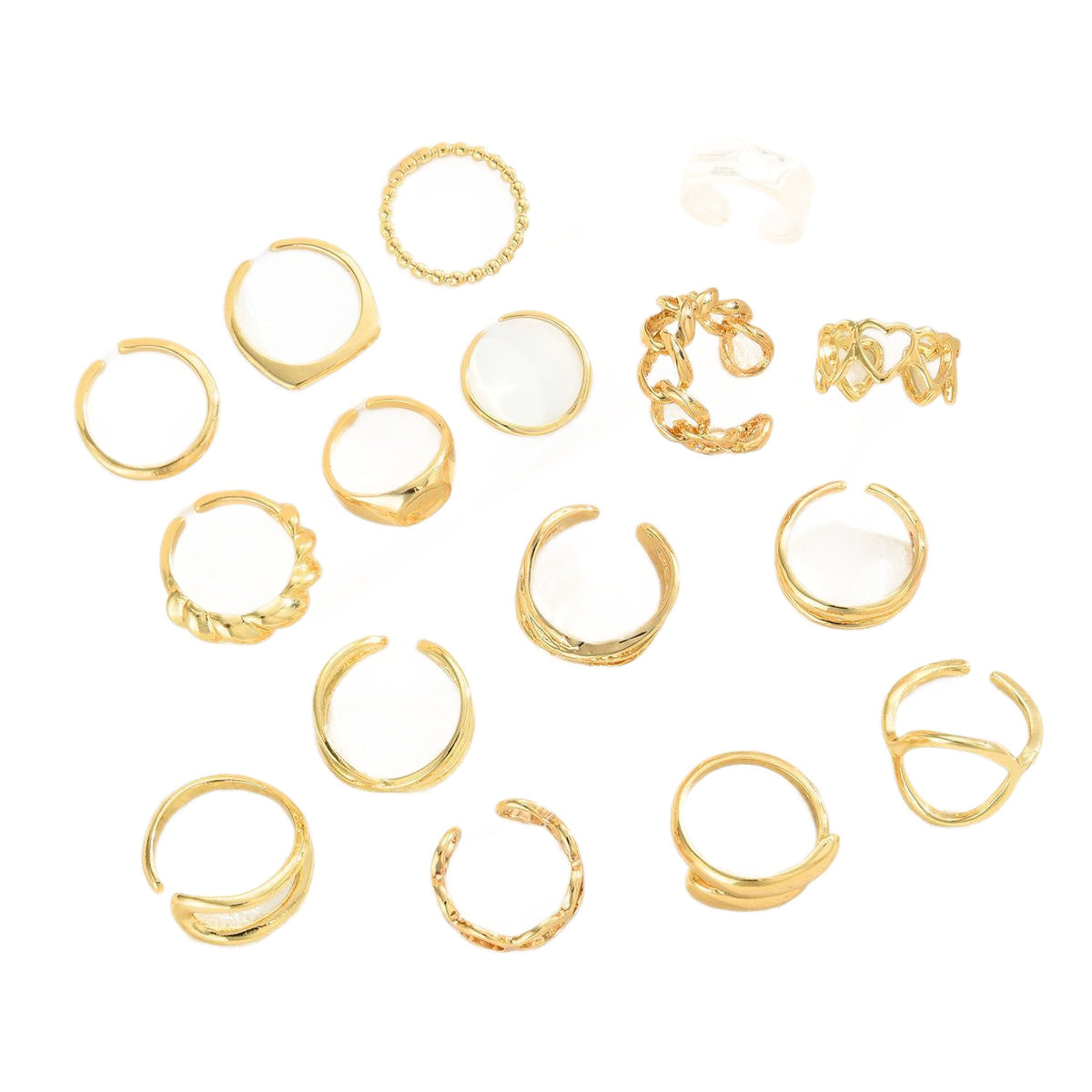 Damen Ring-Set mit modernen und variierenden Designs Shop Nory